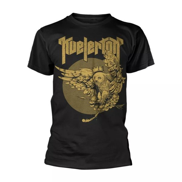 

kvelertak owl king licensed men t-shirt, White;black