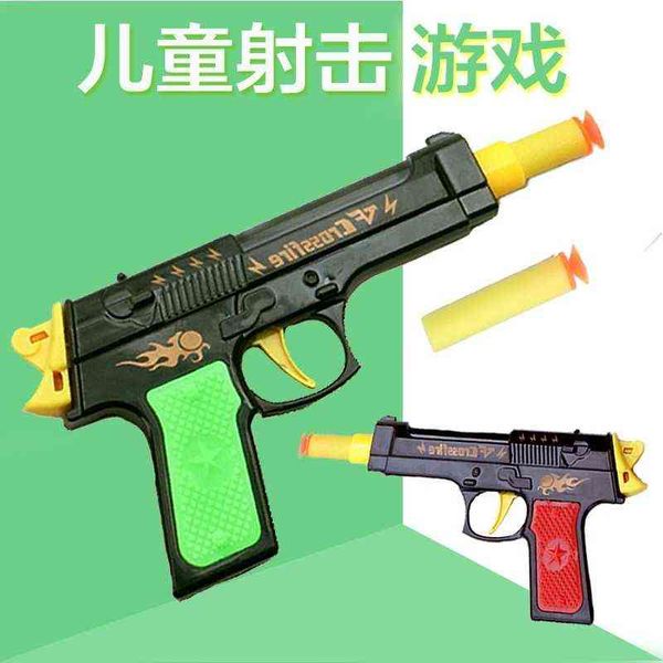 

pistol toy simulation children's model revolver suction cup soft egg gun bow and arrow plastic bullet children's gift male