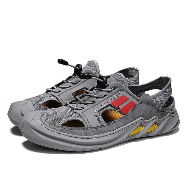 

sandals deportivas sneakers for sandalsslippers breathable shoes shoe man red playa comfort water flip male zapatillas fashion zapatos, Black