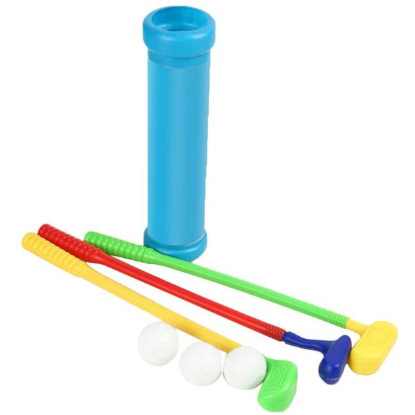 

golf balls kid plastic toy set clubs indoor outdoor leisure sports sal99