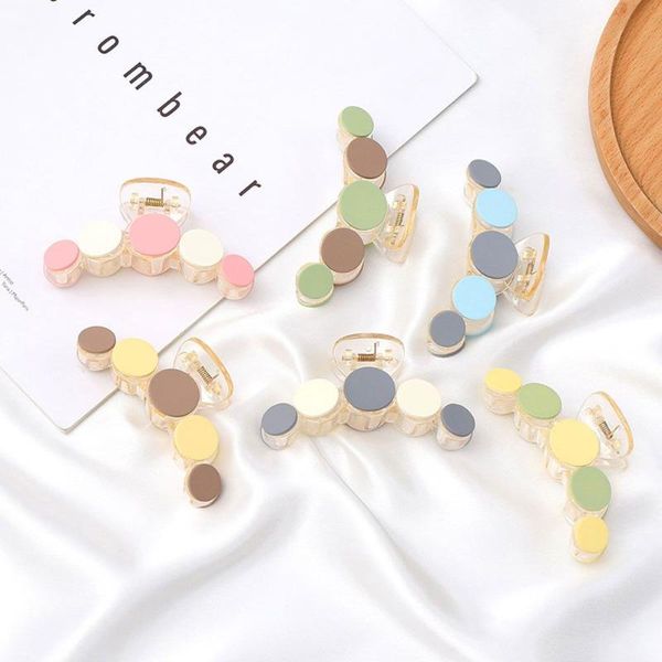 

hair clips headdress cute simple temperament hairpin clip matching large