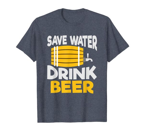 

Funny Alcohol Drinking Shirt Save Water Drink Beer T-shirt, Mainly pictures