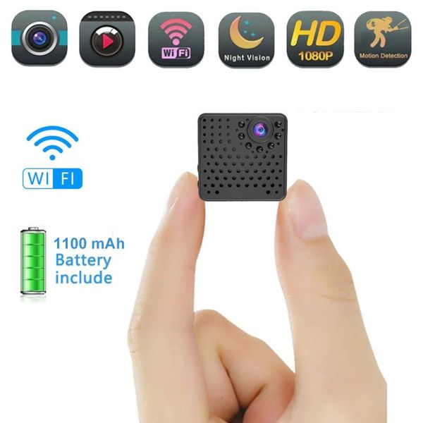 

mini wifi camera full hd 1080p home security camcorder night vision micro cam motion detection video voice recorder cameras