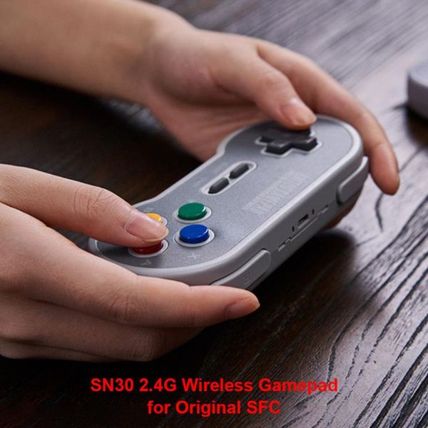 

game controllers & joysticks 2.4ghz wireless joystick 8bitdo sn30 retro set lightweight playing elements for snes/sfc console gamepad
