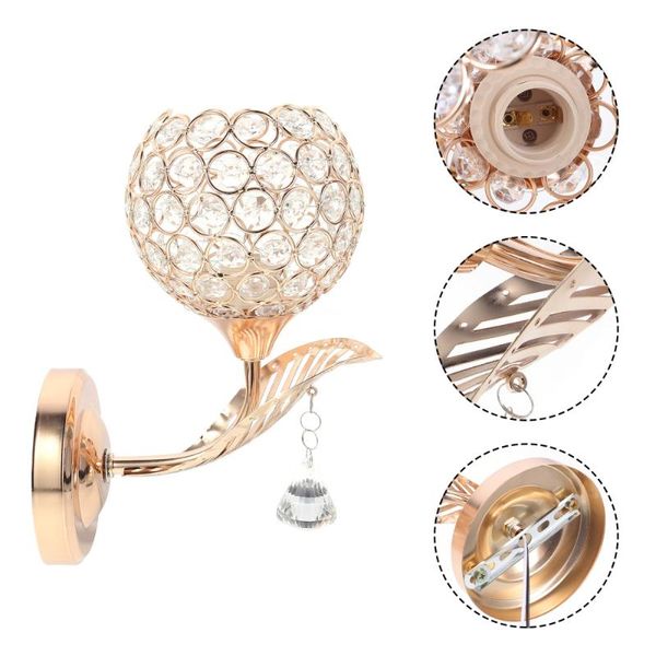 

1pc simple european style wall lamp modern home decoration (white)