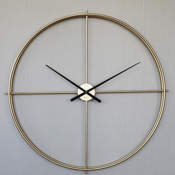 

modern minimalist wall clock living room art personality creative fashion watch home european quartz decorative clocks