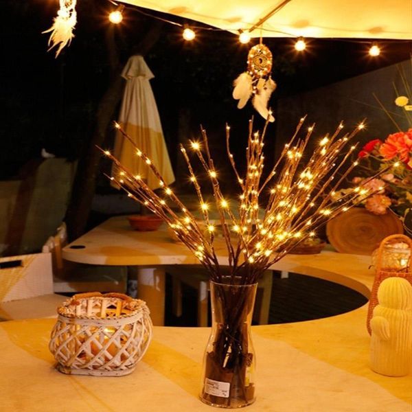 

strings tree branch light 20led landscape lamp yard outdoor led romantic battery box festival xmas decor