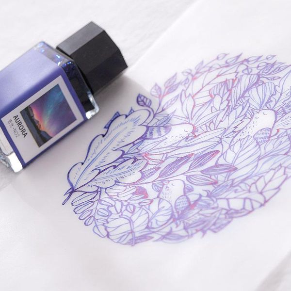 

[send 10 sheets of sulphuric acid paper]tramol painter pen colored ink school stationery 18ml supplies for students refills, Black;red