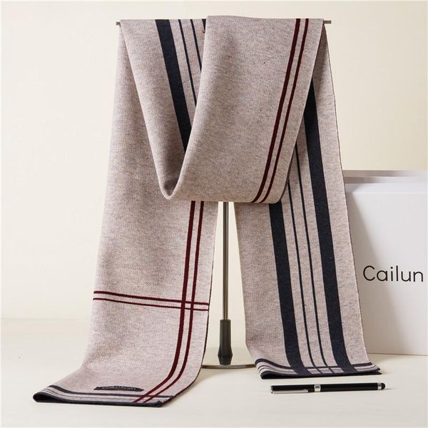 

scarves men's wool scarf for men in autumn / winter 2021, Blue;gray