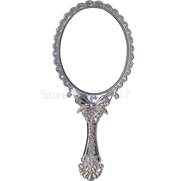 

mirrors cosmetic mirror retro embroidery handle portable folding desktop
