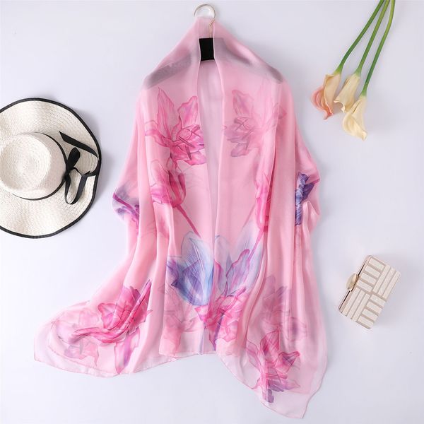 

hangzhou new silk shawl, Blue;gray