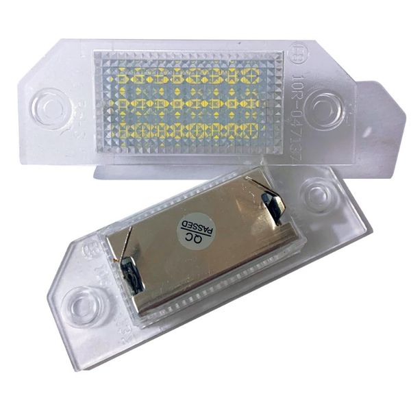 

emergency lights license plate light for focus c-max 03~ auto 12v led number lamp 2 03~08 tail high power