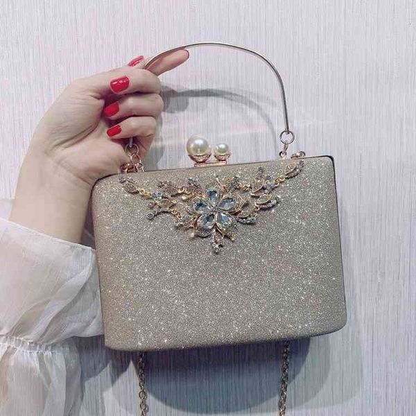

bag women's diamond inlaid dinner dress cheongsam 2021 messenger small hand