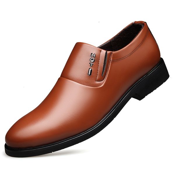 

dress shoes spring men's quality pu leather black man 38-48 office e8gf