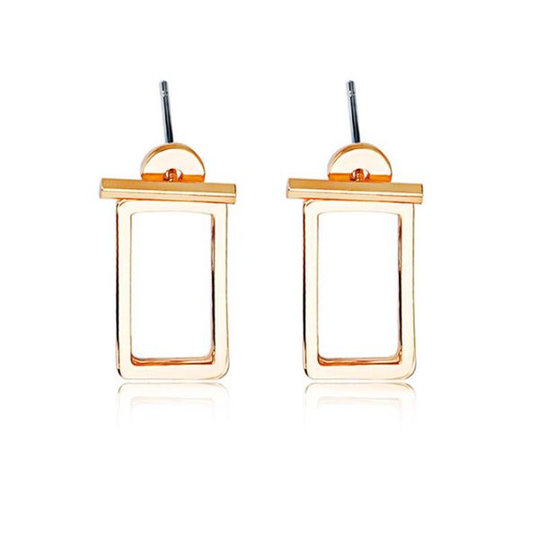 

stud rongqing 1pair, Golden;silver