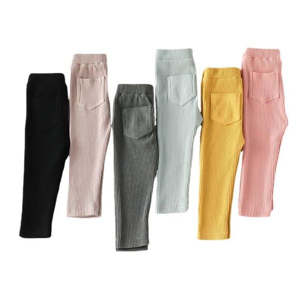 

trousers 1 2 3 4 5 6years baby girls boys leggings cotton big pp pants spring autumn kids high waist children's pant, Blue