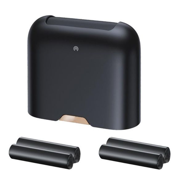 

waste bins automatic induction trash can electric with 60pcs bags for car