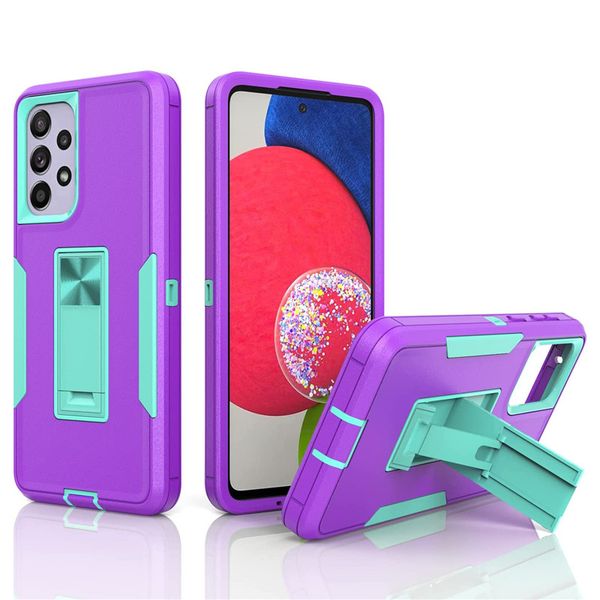 

military grade phone cases with holder heavy duty full protective case for samsung a73 a53 a33 a13 a03s