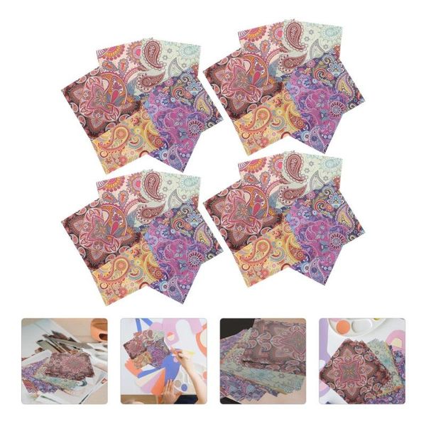 

other arts and crafts 3 sets/150pcs square paper folding double sided craft (paisley pattern)