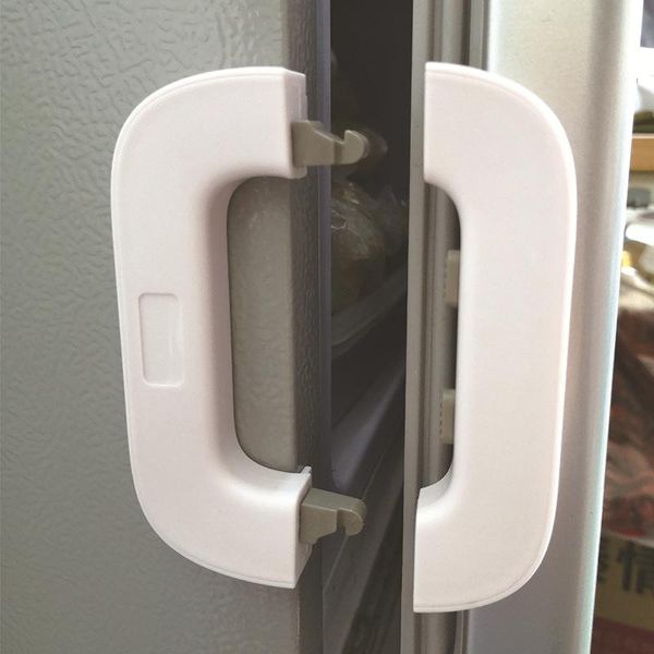 

household refrigerator lock er door toddler children's cabinet safety baby anti-pinching carriers, slings & backpacks