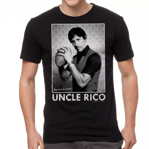 

napoleon dynamite uncle rico men's black t-shirt new sizes s-2xl, White;black