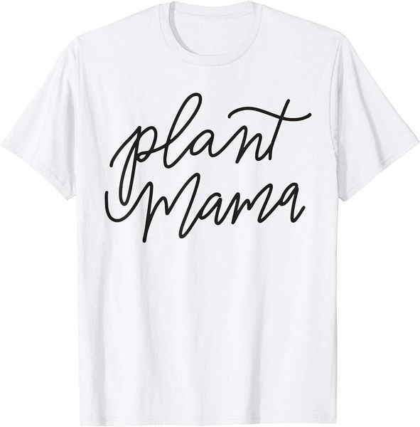 

plant mama t-shirt women's mother mom mother's day tshirt size s-5xl, White;black