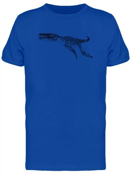 

water dinosaur b&w tee men's -image by shutterstock, White;black