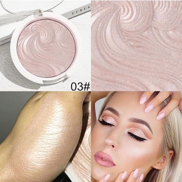 

12colors shimmer face highlighter palette iluminador bronzer powder high lighter brighten shine women glow makeup highlight1