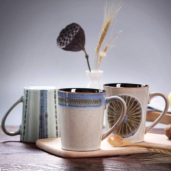 

mugs christmas gift ceramic coffee mug brief style with handgrip retro breakfast milk handpainted tea cups and 450ml porcelain