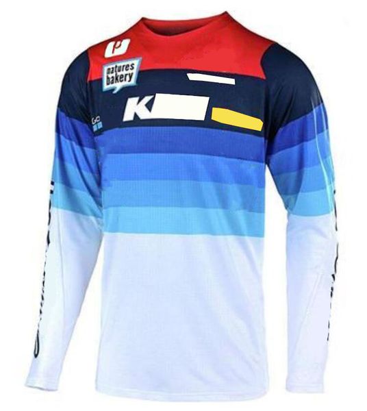 

summer mountain motocross long-sleeved t-shirt racing sweat-absorbent quick-drying can be customized
