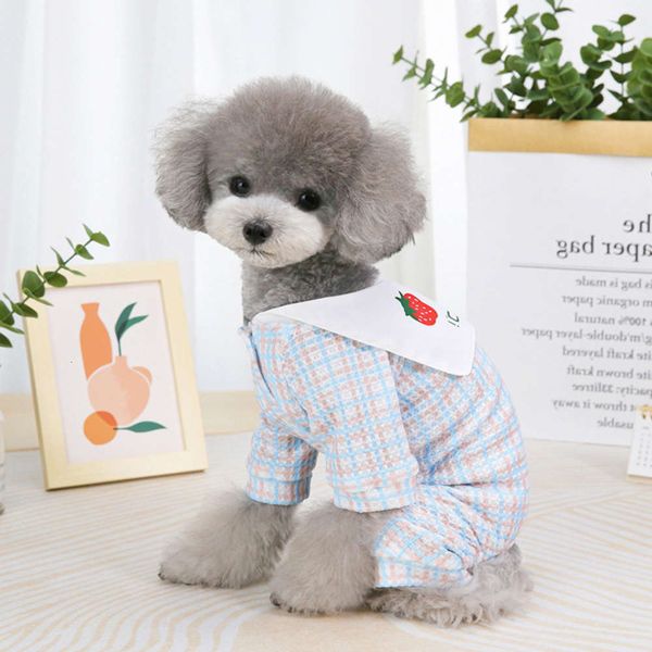 

the dog clothes dog in spring and cat summer thin breathable pet clothing