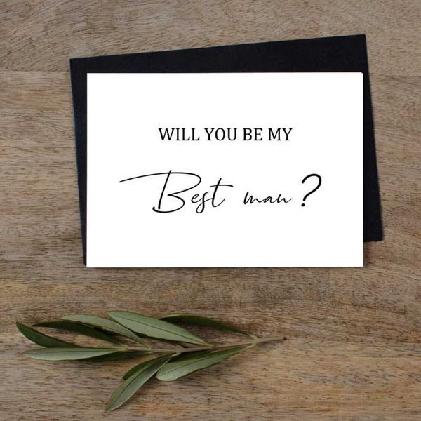 

greeting cards man card, will you be my card proposal gift asking man, card
