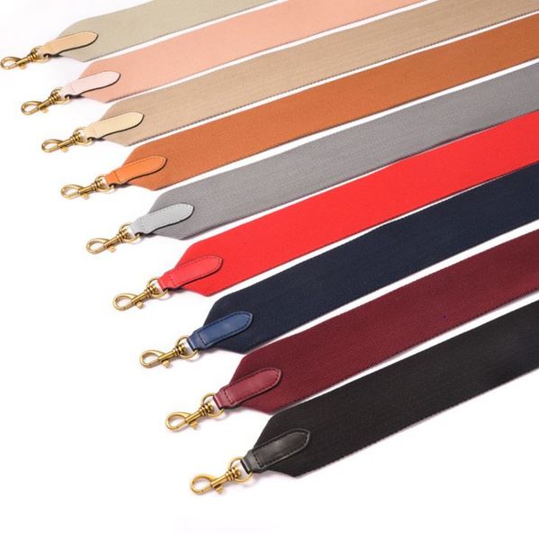 

6.3*100cm/6.3*110cm crossbody strap wide canvas+real leather replacement bag strap, Black