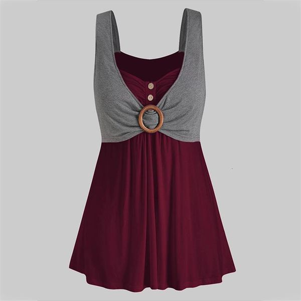 

summer fashion square collar vintage women dresses fake two layers up waist sleeveless short solid color vestido, Black;gray