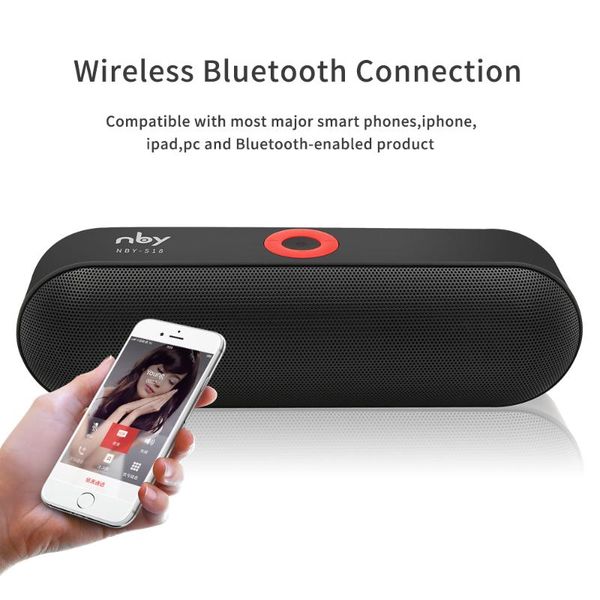 

mini speakers s18 portable bluetooth speaker with dual driver loudspeaker,12 hours playtime,hd audio subwoofer wireless mic