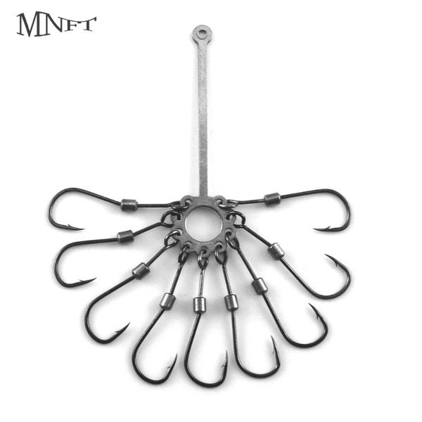 

1set carbon steel sharp explosion hook disk fishhook barbed fishing tackle accessaries hooks