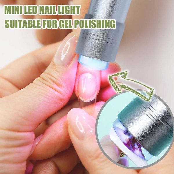 

nail dryers portable handheld art uv press light lamp for dryer gel polish curing quick dry care tool wholesale