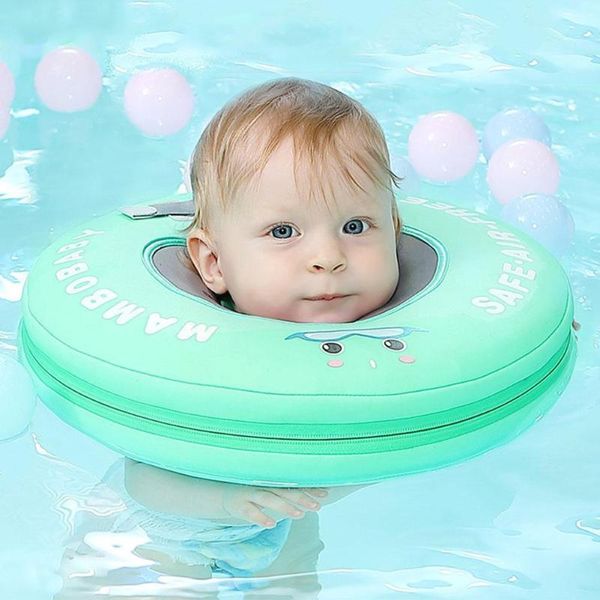 

life vest & buoy inflatable neck circle swimming ring infant float tube baby accessories toy swim bathing saf z1a1