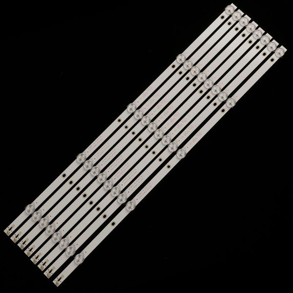 

bar lights 8pcs x led backlight strip for 55puf6092 k550wdc1 a2 4708-k55wdc-a2113n01 471r1p79 5led(6v) 545mm