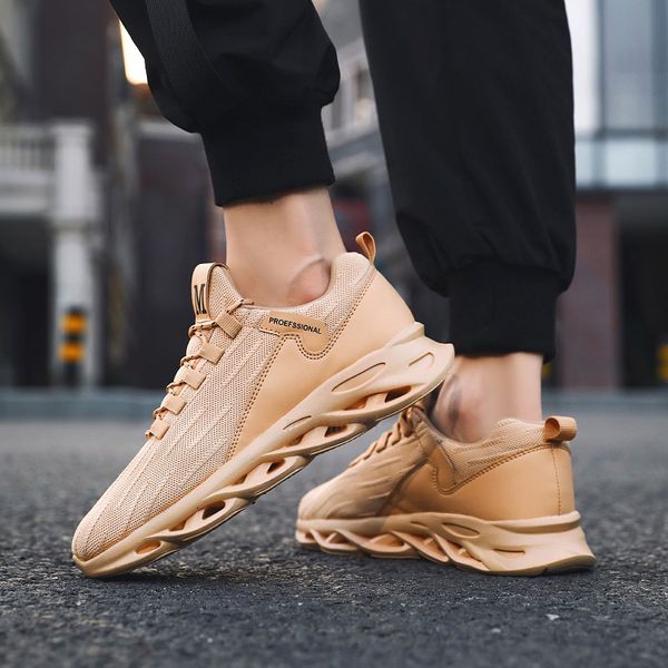 

2fashion comfortable lightweight breathable shoes sneakers men non-slip wear-resistant ideal for running walking and sports jogging activiti