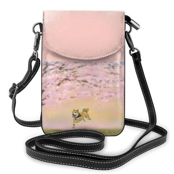 

evening bags shiba inu shoulder bag business woman women bulk aesthetic leather purse