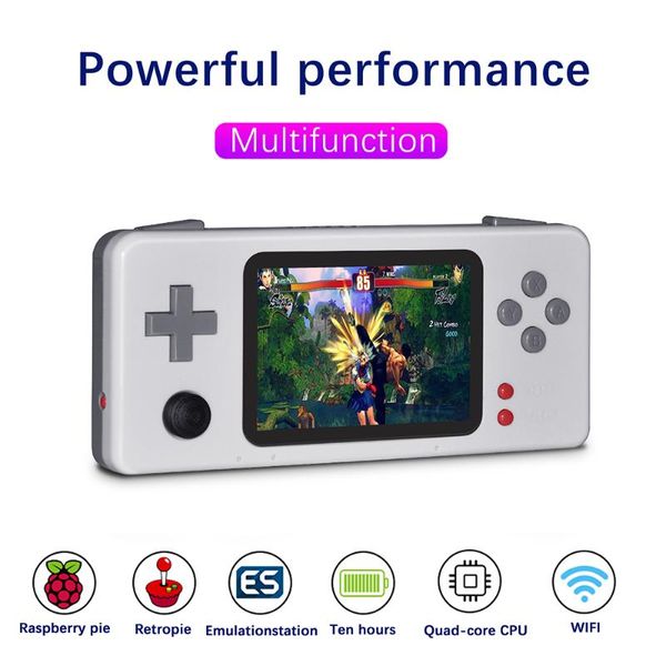 

dikdoc raspberry pi cm3 handheldcon game console 3.2 inch ips screen retro handheld player with 47 emulators 15000 games portable players