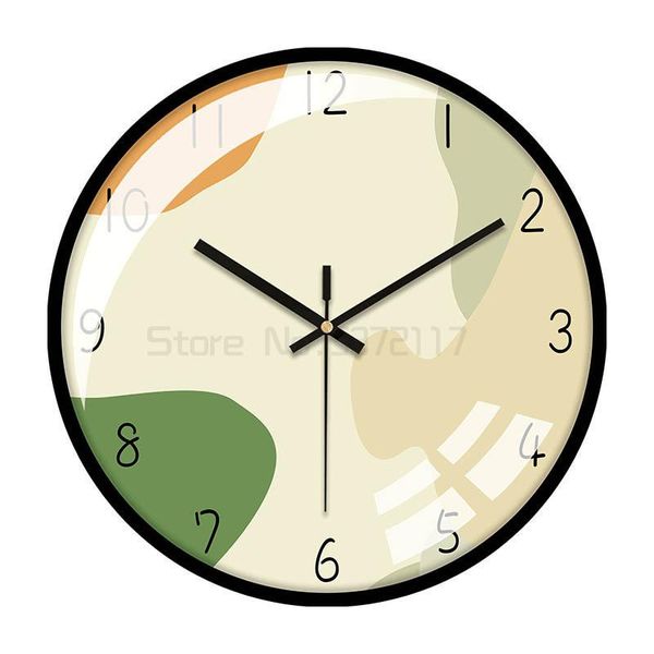 

wall clocks quartz clock creative metal simple living room watch household fashion