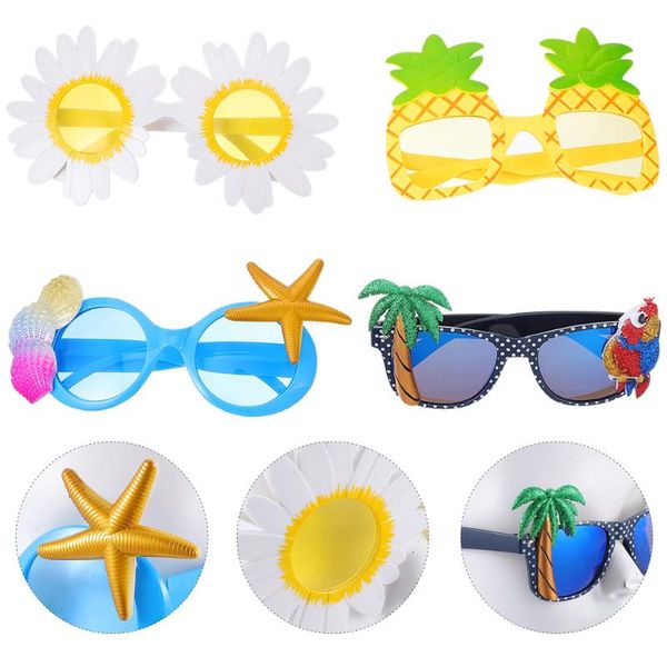 

party decoration 4pcs attractive novel eyeglasses decorative glasses for men