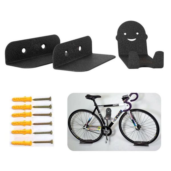 

bicycle rack wall metal hook mountain bike bracket road vehicle up accessories car & truck racks