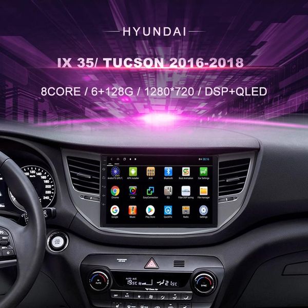 

car dvd for ix35 tucson (2021-2021) radio multimedia video player navigation gps android 10.0 double din