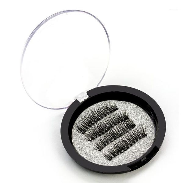

3 magnet 3d magnetic eyelashes lashes false eye makeup kit gift-ks011