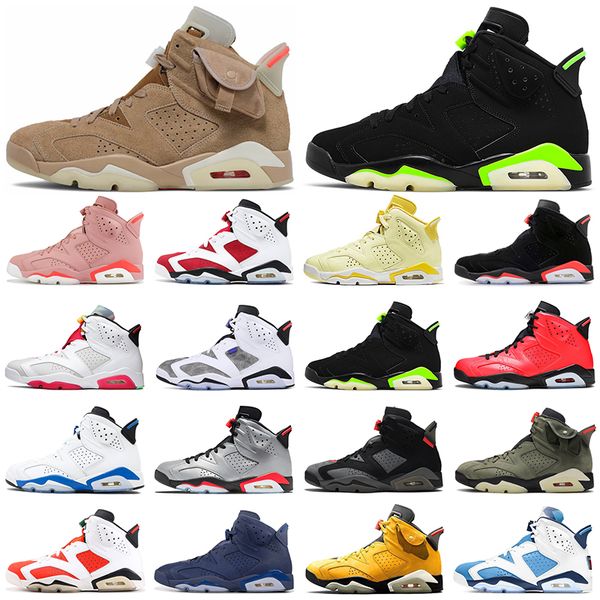 

jumpman 6s men basketball shoes 6 electric green hare carmine british khaki flint tinker women mens trainers outdoor sports sneakers