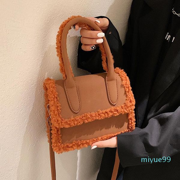 

evening bags autumn and winter vintage frosted foreign style shoulder bag 2021 fashion high texture women's designer hand messenger