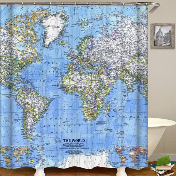 

shower curtains curtain practical fade resistant waterproof digital printing bathroom supplies home decor polyester fabric durable